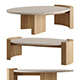 JIA OVAL Coffee Table by Atelier De Troupe - 3DOcean Item for Sale